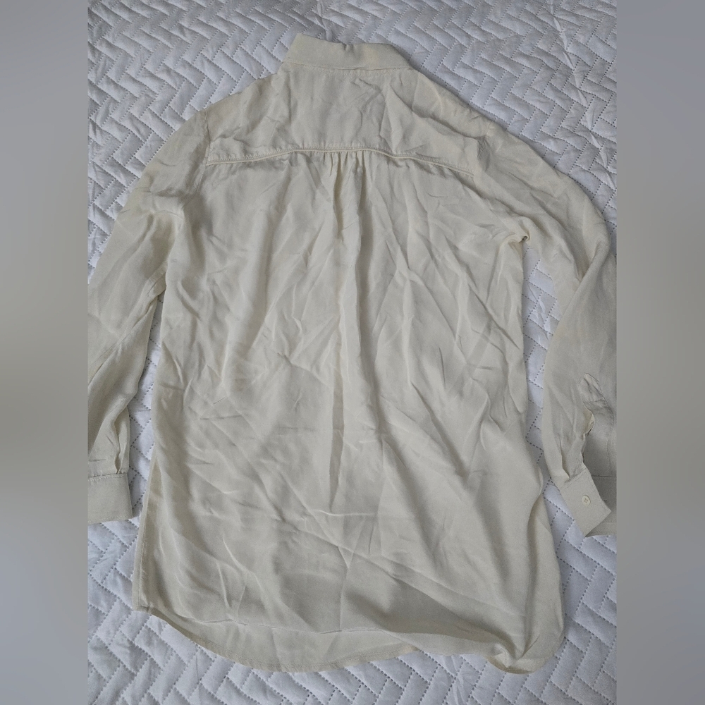 Sandro Long Sleeve Button-Up Shirt - Picture 3 of 8